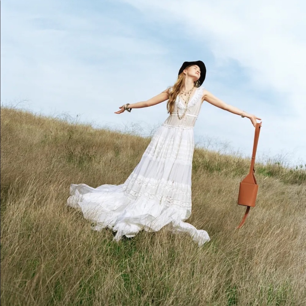 🔥S O L D🔥 NWT Alice + Olivia Meg Dress Sundress - Picture 15 of 16